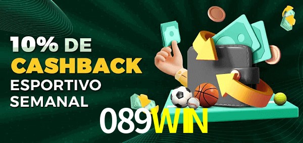 10% de bônus de cashback na 089WIN